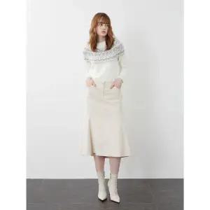 갤러리아 머메이드 코듀로이 스커트 VVCDK3W9271