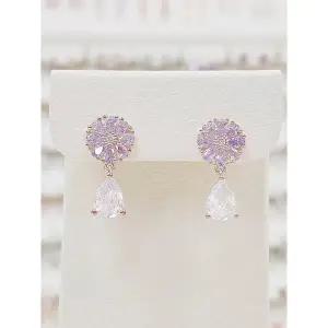 볼라레 세이브존01 꽃방울 큐빅 귀걸이 spe1200 (19041378)