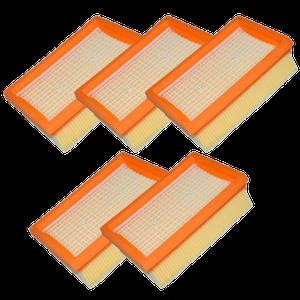 [호환] 카처 카쳐 업소용 WD4 WD5 WD6 WD4V WD4SV WD5V WD5PV WD5SV WD5PSV 청소기 필터 부품 5개