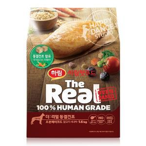 하림펫푸드 강아지사료 시니어용 더리얼 동결건조 오븐베이크드 사료 닭 × 1.6kg × 1개