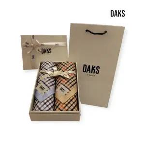 [롯데백화점]닥스 남성 손수건 2매세트 선염177번