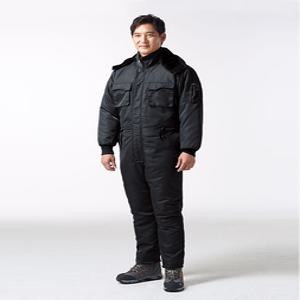 KSK-174 검정 블랙 일체형 생활방수 작업복 방한복 우주복 스즈끼