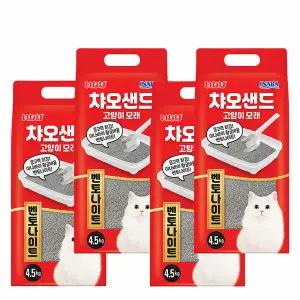 이나바 챠오샌드 4.5kg 4개입 벤토나이트 고양이모래
