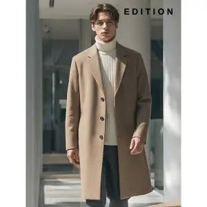 [에디션] 캐시미어 베이직 싱글코트 (NNC4CG1991)