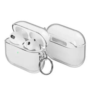 칸탐 에어팟 프로3 에어팟4 투명 케이스 +철가루 방지 스티커 2p 세트