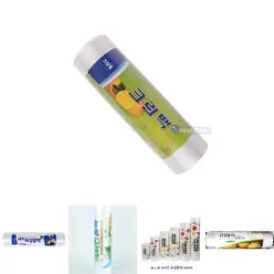 (옵션 대 30x40) 크린백 대 500매 롤형/비닐/롤백/봉투/대형/주방/비닐백/포장/롤비닐/투명/일회용/비닐팩