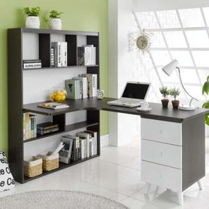 서재 책장책상세트 1600 넓은 서랍장책상 학생 L자 엘자형