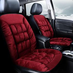 따뜻한 차량용 겨울 시트커버 초극세사 운전석 의자 방석 교체
