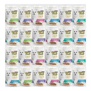 퓨리나 팬시피스트 쁘띠 딜라이트 파우치 50g 24개입 고양이 습식사료