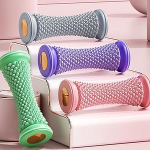 발바닥 지압 발 스트레칭 마사지 롤러 미니 휴대용 지압기 풋롤러