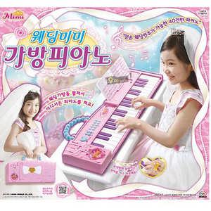 웨딩미미 가방피아노 미미 악기 음악 놀이 완구 휴대용 캐릭터