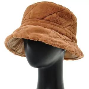 [하프클럽/]AAU019.크랙 밍크털 여성 벙거지모자 버킷햇 겨울 여행 방한 털모
