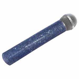 마이크 커버 손잡이 커버 반짝이 큐빅 케이스 행사장 무대