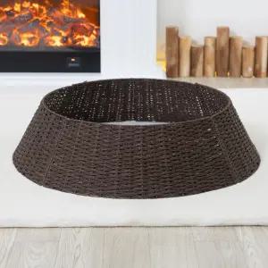 크리스마스 트리 하단 다리 스커트 커버 덮개 네츄럴 86x23cm (210-250cm 용) 3컬러 장식 소품 용품 데코