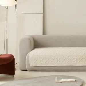 노마드 와이드 극세사 워싱 소파패드 90x230cm 4인용