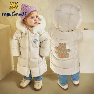 [몰리멜리] 굿뮤즈마이크로젤후드롱점퍼