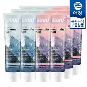 [비밀] 2080 퓨어 솔트 치약 150g x12개