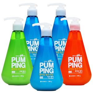 페리오 젤타입 펌프치약 285gx5 치석케어3 화이트케어1 구취케어1