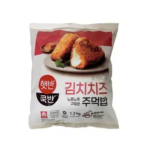 햇반 김치치즈 주먹밥 100g X 12개입 냉동 삼각김밥 아침대용