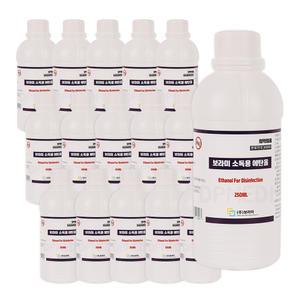 보라미 소독용 에탄올 250ml 20개 알코올 알콜 소독약