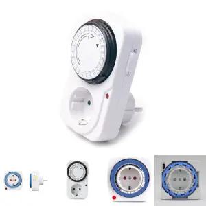 전기절약 전력감소 24시간타이머 콘센트 A/콘센트형/프로그램타이머/24시간/타이머/시간조절/저소음/가정