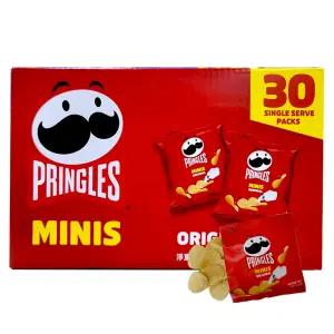 프링글스 미니 오리지널 570g (19g X 30봉) 감자과자 스낵