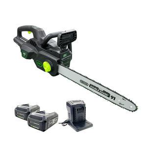 북성 60V 4AH 충전체인톱 CS60 2팩셋트 급속충전기 충전톱 전동톱 북성체인톱
