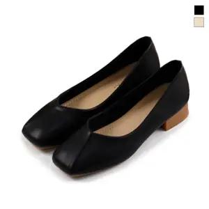 슈담  라인 포인트 플랫슈즈_2.5cm