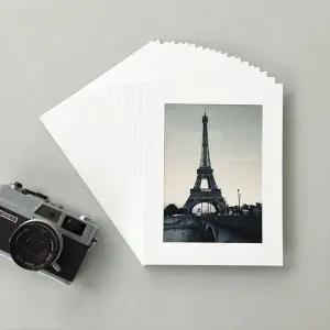 슬림앤라이트 종이액자 - 5x7 화이트 20매