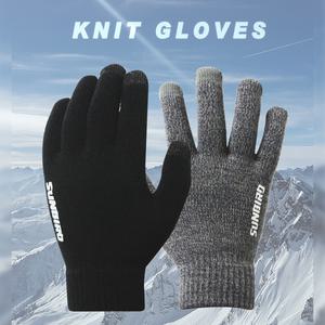 썬버드 스마트 터치 니트 장갑/멀티장갑/축구/족구 겨울 방한 #745 블랙