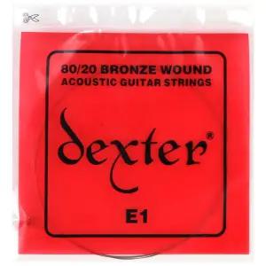 [스쿨뮤직]덱스터 Dexter 통기타용 낱줄-012(1번줄)