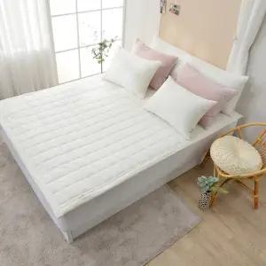 아이닉스 벨라 밍크극세사 겨울 밴딩형 침대패드 SS