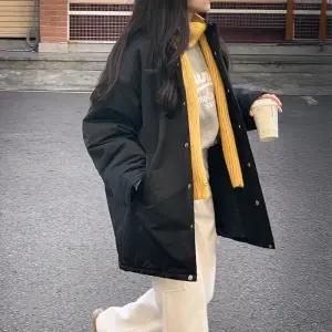 [코코블랑] 하프 야상 누빔 점퍼