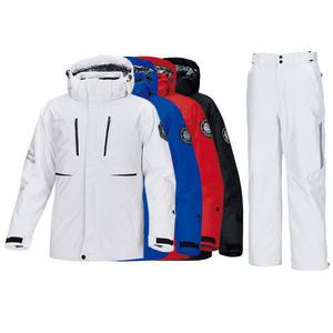 남여공용 스키복 상하의 세트 스노우보드복 빅사이즈 패딩 방한복 커플 스키자켓