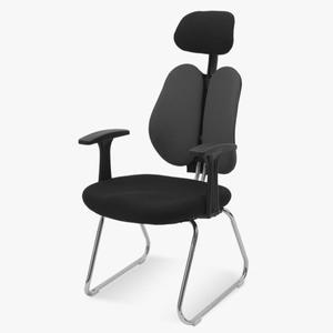 [체어포커스] 스쿨BW-FM  헤더형 등받이 보조 학원 학생 공부 회의 강의실 도서관 독서 고정 의자