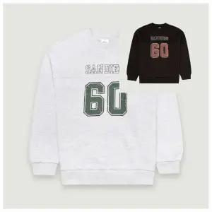 [행텐주니어]넘버 그래픽 기모 맨투맨_GN