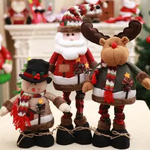 크리스마스 인형 장식품 산타 할아버지 루돌프 눈사람 성탄 장식 어린이집 포토존 꾸미기
