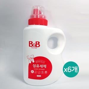 보령 비앤비 유아 섬유세제 1500ml 6개