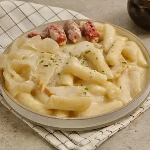 사계절 떡볶이 밀키트 하얀크림맛 밀떡 510g