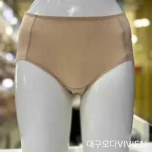 [비비안]기본 베이직 솔리드 햄라인 위생팬티 PT7964 BG_DG