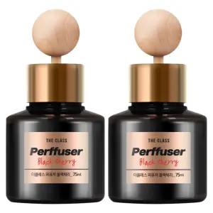 더클래스 퍼퓨저 차량용 방향제 75ml 본품 블랙체리 2세트