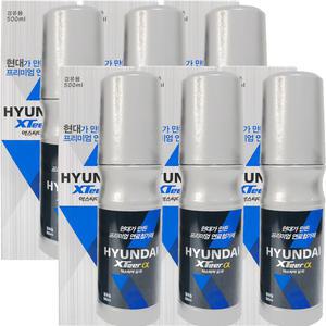 현대 엑스티어 알파 연료첨가제 경유 디젤 500ml 6개