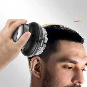 셀프 머리 깎기 집에서 머리 유물 자르기 인치 라운드 이발기계 남자 충전식 이발 미용