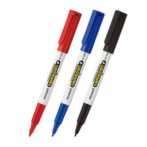 (모나미 대리점) 유성마카 네임펜F 12자루(1타) / 중간글씨용 필기선 1.0mm