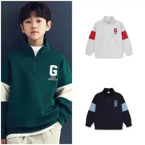 [대구백화점] [탑텐키즈]더블니트 하프넥 스웨트셔츠(MKF1TR1203)