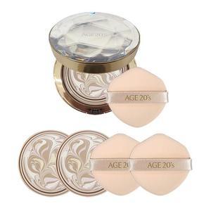 [AGE20S] 에이지20s 팩트 ID 다이아 에디션 에센스 커버 21호 본품+리필 2개 WAW