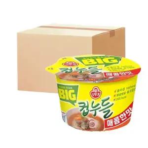 오뚜기 빅 컵누들 매콤한맛 61g 12개
