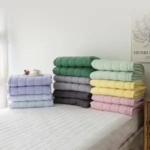 동계준비 침대 위 작은 온기 사계절 침대패드 일반형 밴드형 방수형