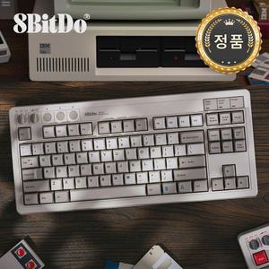 [국내정품] 8Bitdo 레트로키보드 타자기 무선 기계식 키보드 M 영문 백축V2