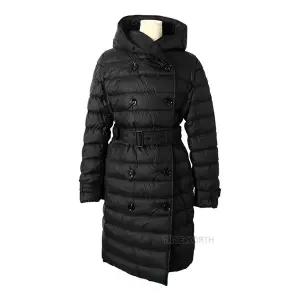 [롯데백화점]버버리 여성 8091108 위틀리 벨티드 롱 다운 패딩 점퍼 블랙
